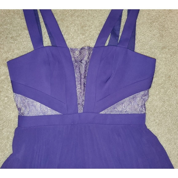 BCBGMaxazria Tenzin Dress in Plumberry - Picture 4 of 6